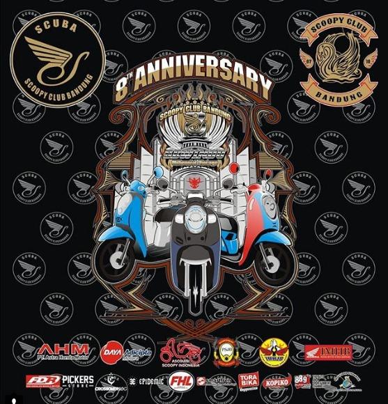 Honda Community - Undangan Sawindu Anniversary Scoopy Club Bandung